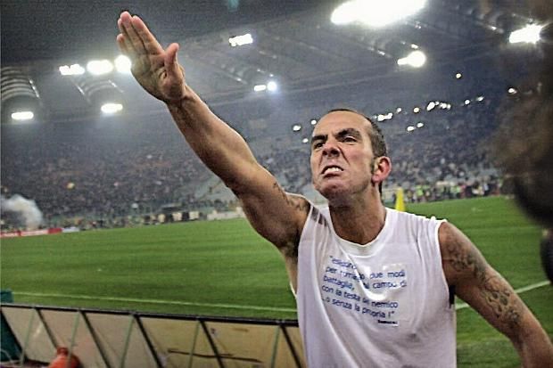 Paolo Di Canio defended his use of a fascist salute in 2005 following a goal for Lazio