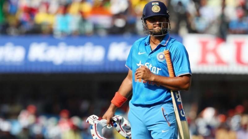 Suresh Raina has struggled against the short-ball in ODIs.