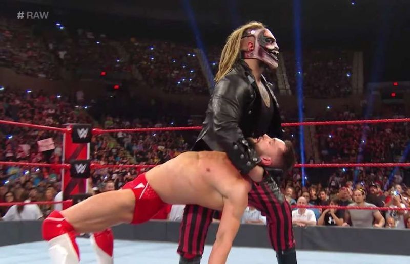 Balor was completely defenseless against The Fiend