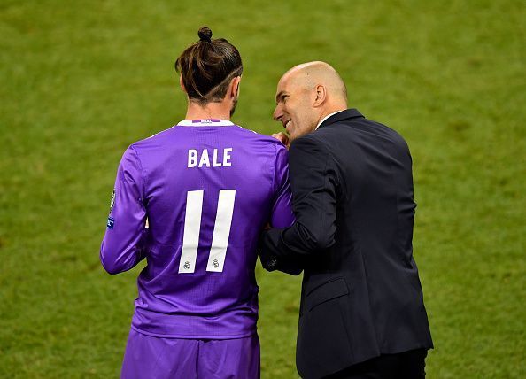 Bale and Zidane