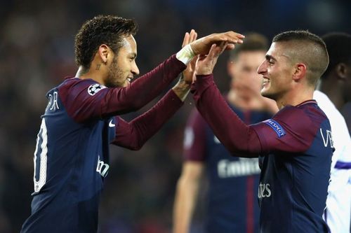 Neymar and Verratti