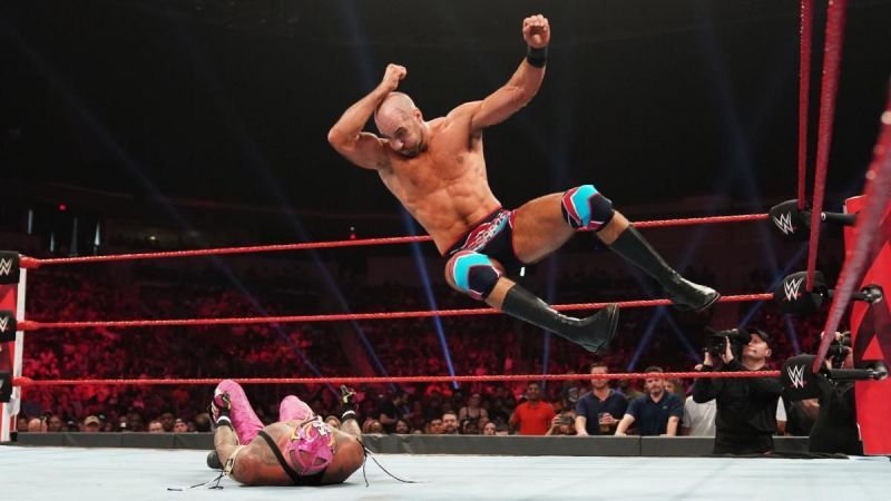 Cesaro showcases his diverse offence