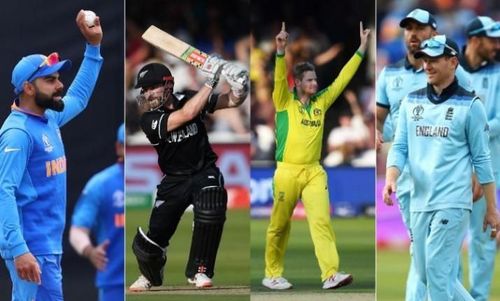 India, Australia, England and New Zealand have advanced to the semi finals on the back of some excellent brand of cricket played by the sides