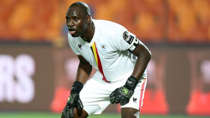 Although Onyango was lucky to stay on the pitch, he kept Uganda alive