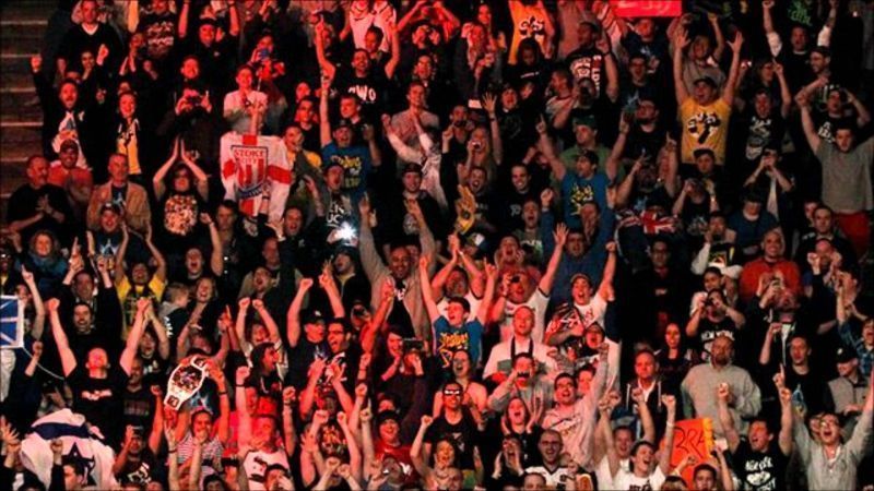 Random crowd shot from a WWE event.