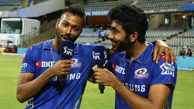 Hardik Panda and Jasprit Bumrah