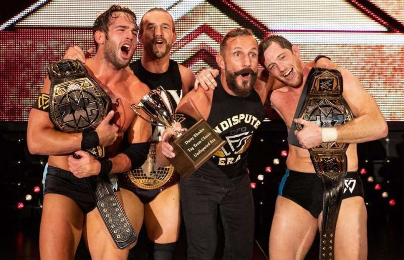 One of the most successful teams in NXT, the Undisputed Era