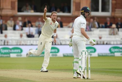 Stuart Broad was almost unplayable on the third day of the Test.