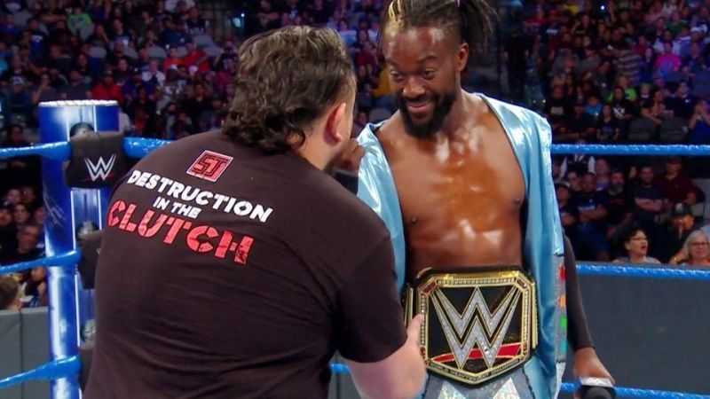 Kofi Kingston sends a message to Samoa Joe