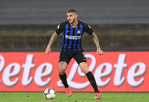 Icardi has often been a controversial figure at Inter Milan
