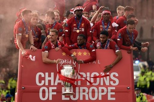 Liverpool's Champions League parade