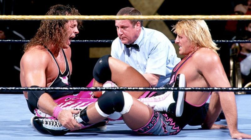 Bret and Owen Hart put on a classic at WrestleMania 10