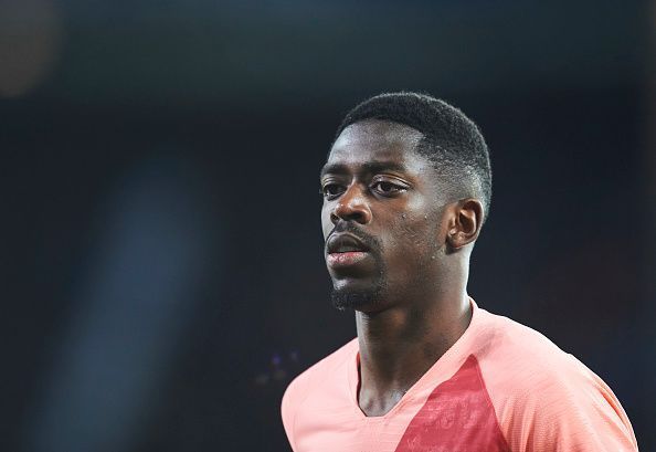 Ousmane Dembele, Deportivo Alaves v FC Barcelona - La Liga