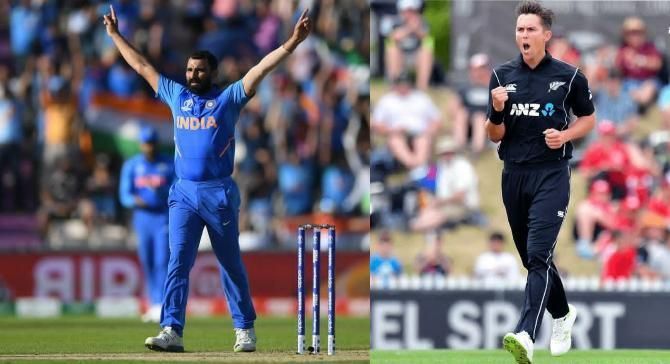 Shami and Boult picked up impressive hat-tricks in this World Cup