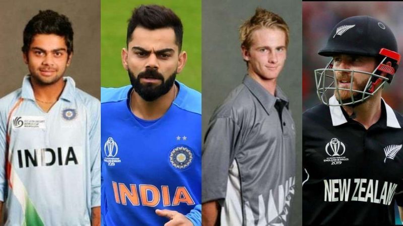 Kohli and Williamson captained their respective countries in the semi-finals of Under 19 World Cup in 2008