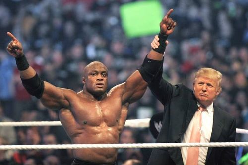 Donald Trump with Bobby Lashley