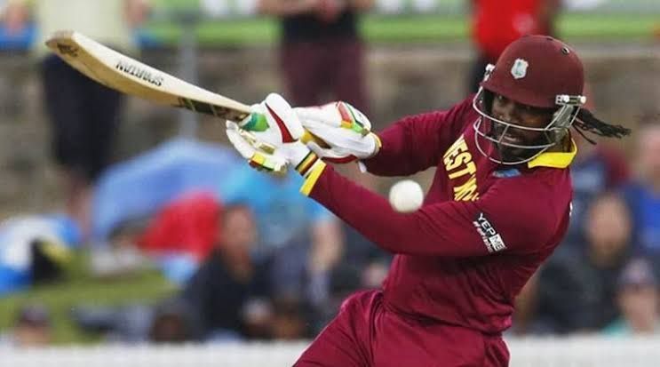 Chris Gayle laboured his way for the 98 run knock.