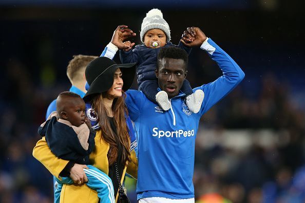 Everton star IdrissGueye