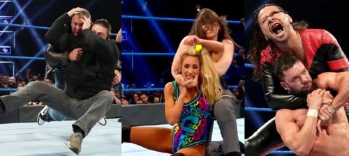 There were a number of interesting mistakes this week on SmackDown Live