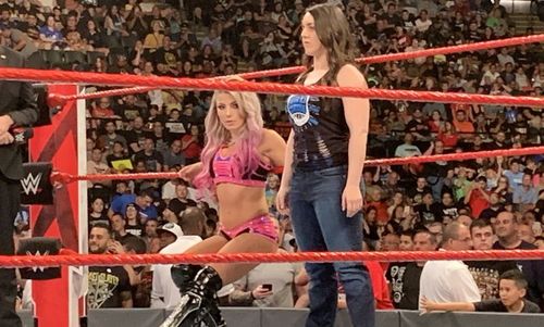 Alexa Bliss and Nikki Cross