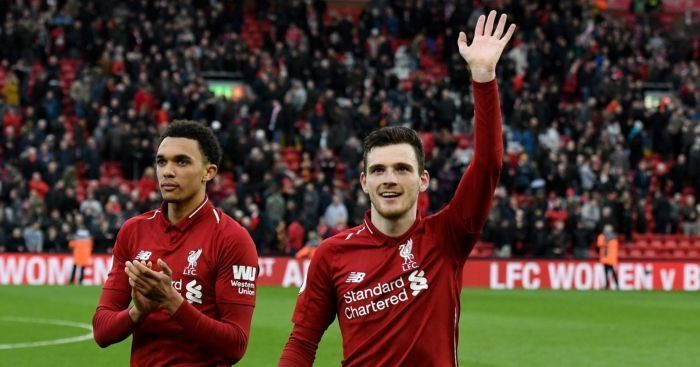 Alexander-Arnold and Robertson registered a staggering 23 assists between them