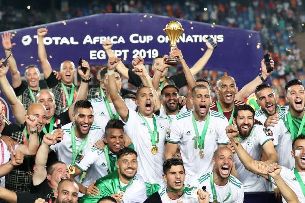 Algeria won their first Nations Cup in 29 years