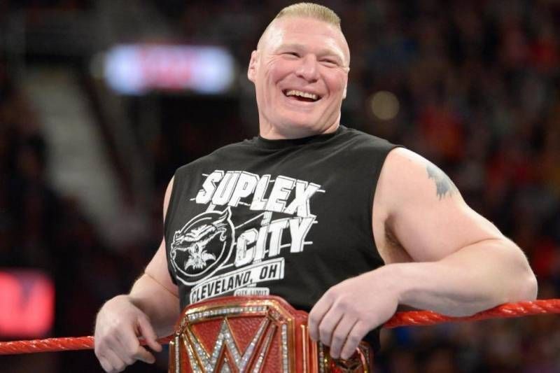 Brock Lesnar is at the top of the heap in WWE because he is the most worthy.