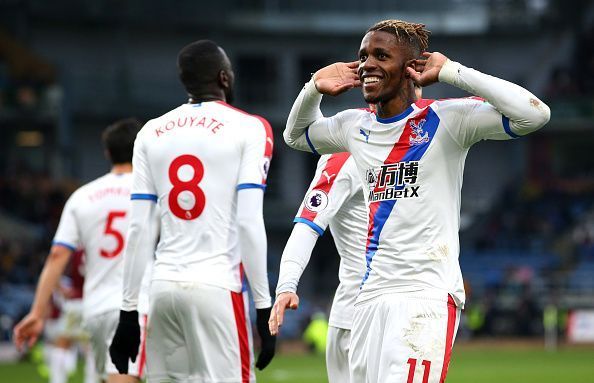 Crystal Palace winger - Wilfried Zaha