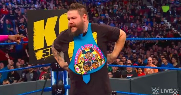 Kevin Owens has just done another turn