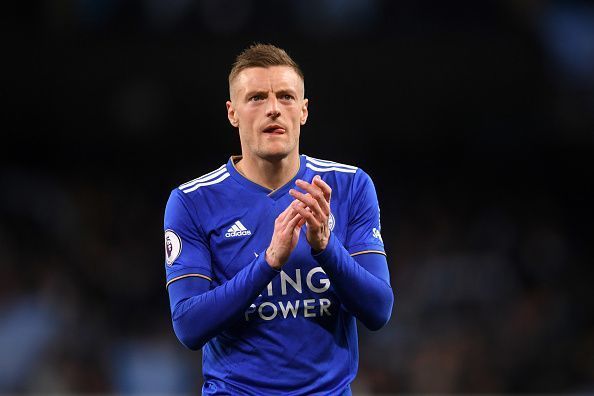 Leicester City&#039;s Jamie Vardy