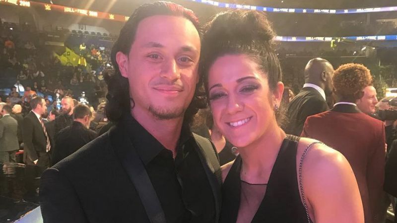 Bayley and Aaron Solow have been engaged for the past few years