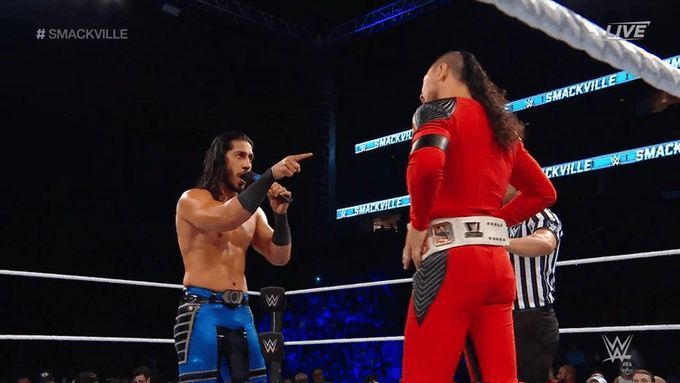 With Finn Balor &#039;injured&#039; Mustafa Ali answered the challenge