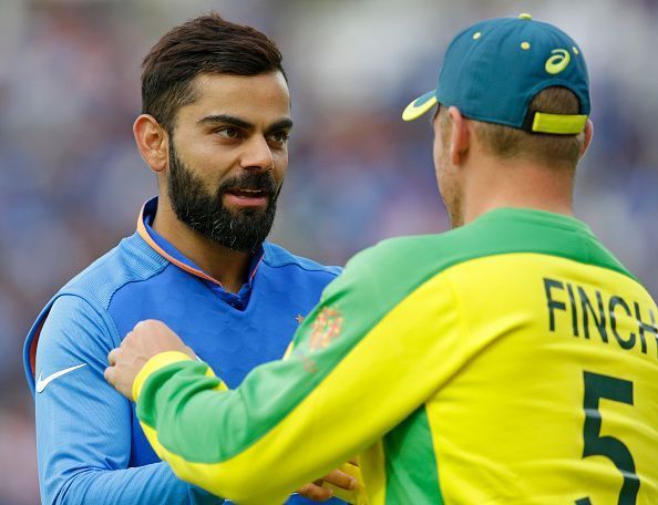 Captains Virat Kohli (India) and Aaron Finch (Australia) were left to rue their knockout losses.