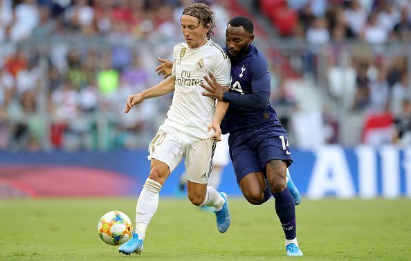 Luka Modric was outclassed in midfield