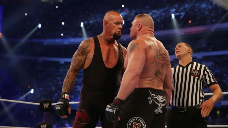 Lesnar and The Undertaker