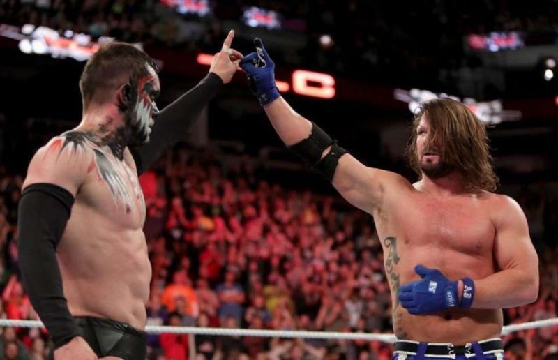 AJ Styles versus Finn Balor. Who wins?