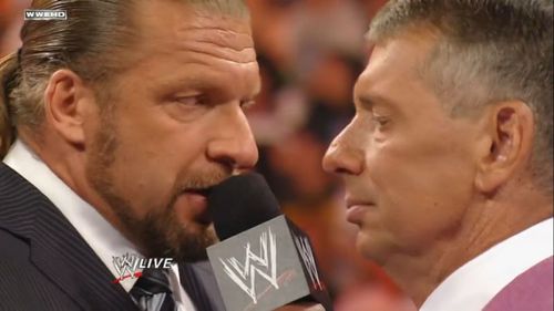 Triple H and Vince