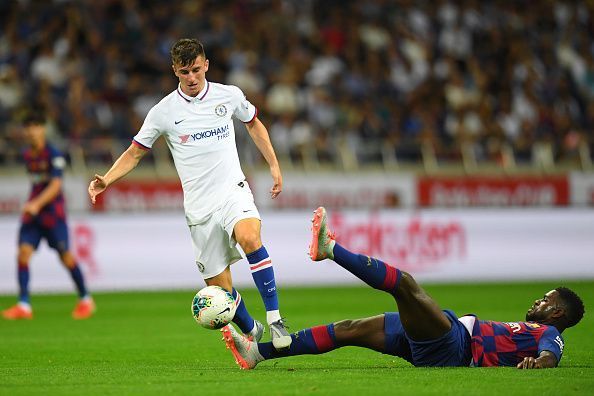 Mason Mount is already enjoying an excellent pre-season with Chelsea