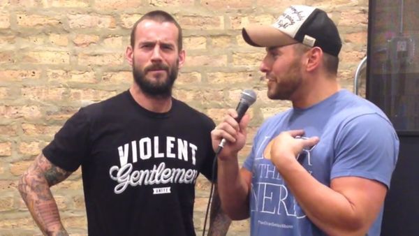 CM Punk and Colt Cabana.