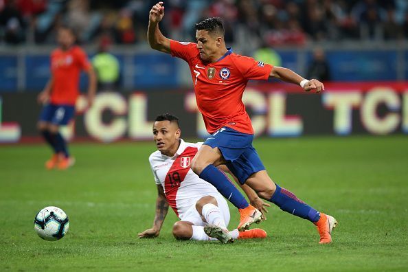 Sanchez picked up an injury in Chile&#039;s last game in Copa America 2019