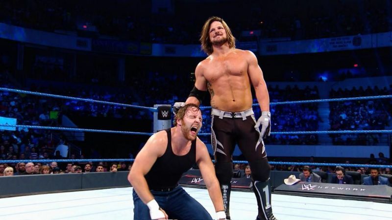 AJ Styles and Dean Ambrose