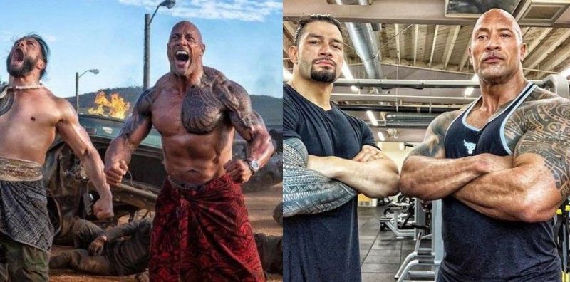 WWE powerhouses Roman Reigns and The Rock are true sports-entertainers