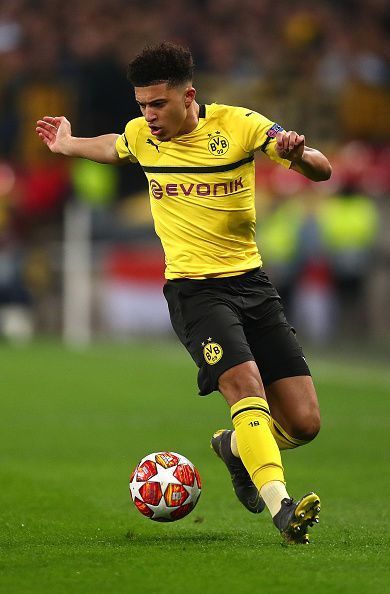 Jadon Sancho has excelled since his move to Germany