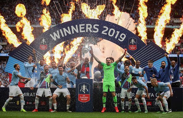 City successfully won the FA cup 19&#039; winning their fourth cup in 2018-19 campaign