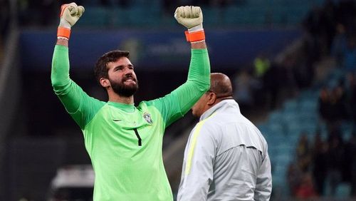 Alisson Becker hasn't conceded a goal in his last nine matches for club and country.