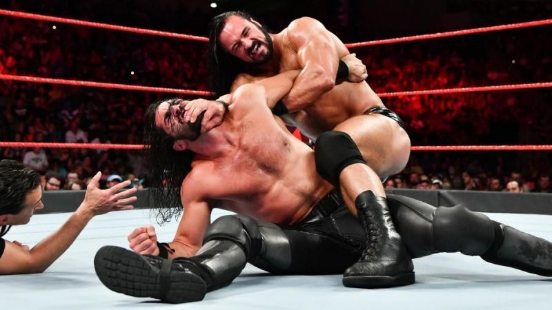 Drew McIntyre and Seth Rollins have had several matches with each other.