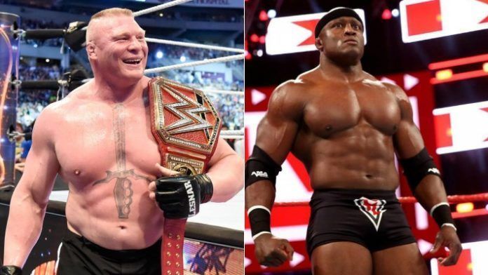 Lesnar vs Lashley