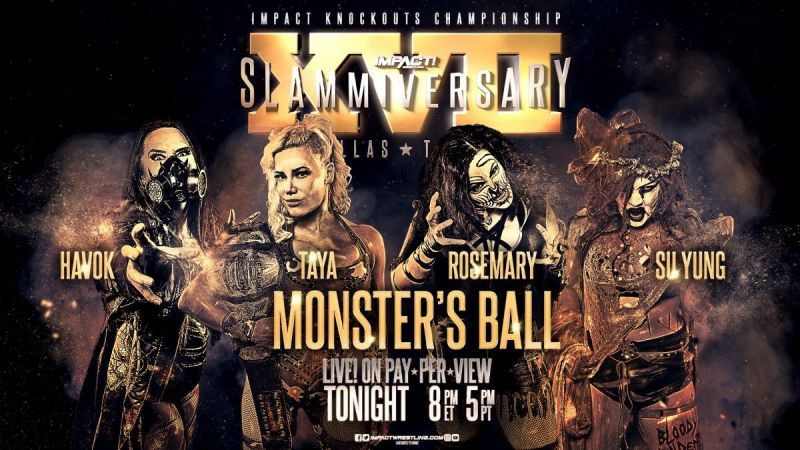 Taya Valkyrie was trapped in the ring with three vicious monsters