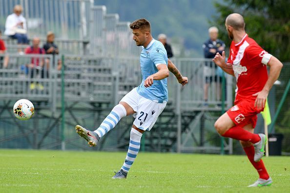 Sergej Milinkovic-Savic could play alongside Dybala at Manchester United