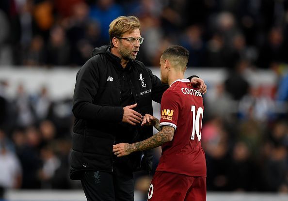 Klopp has rubbished claims that Coutinho could return to Anfield